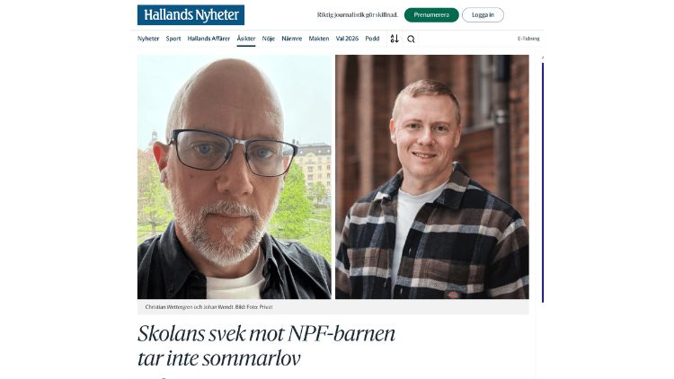 Skolans svek mot NPF-barnen tar inte sommarlov